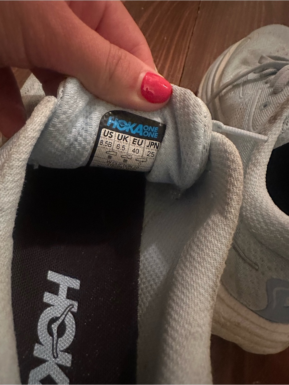 Women’s HOKA Clifton 10 8.5B - Picture 6 of 6